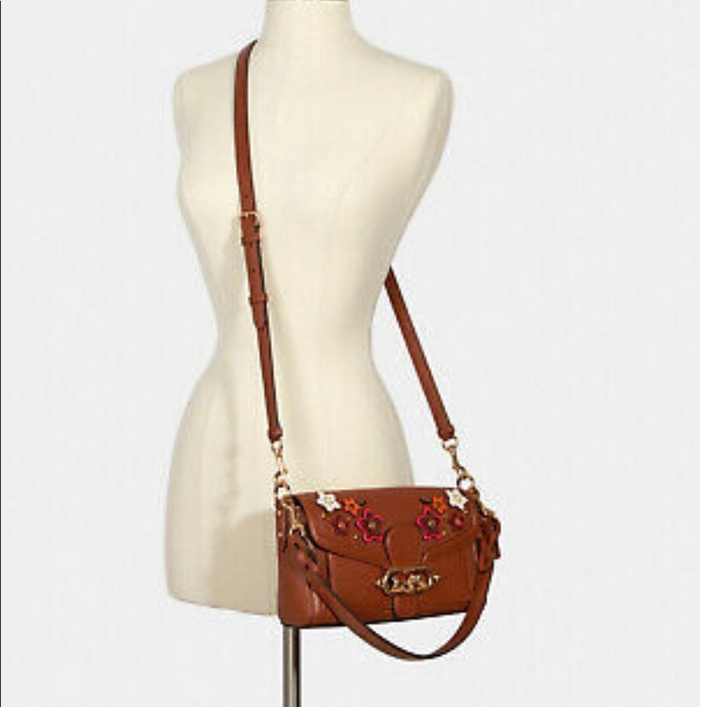 Coach
Shoulder 1936 with Daisy Applique Brown Cross Body Bag